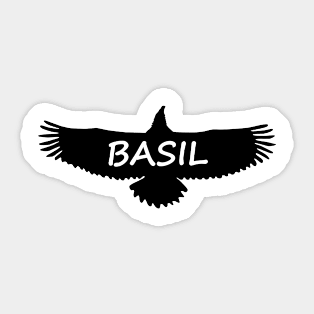 Basil Eagle Sticker by gulden